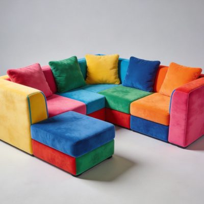 Soft Foam Modular Kids Play Sofa